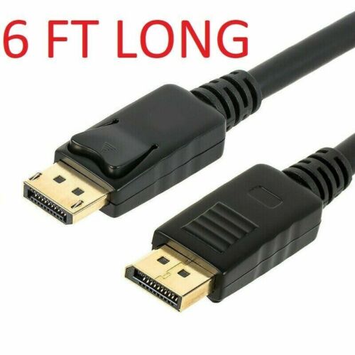 Displayport to Display Port Cable DP Male to Male Cord 4K 60hz HD 6ft/10ft/15ft - Picture 12 of 16