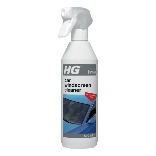 HG Streak Free Car Windscreen Cleaner Removes Dirt/Stains Inside & Outside 500ml