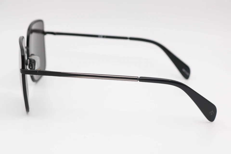 Gafas de sol Rag And Bone Rnb1032/S 807 Gunmetal/Espejo de gran tamaño/cuadradas 58-18-145 Foto 3 de 4