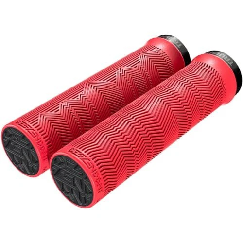 Truvativ Descendant 133mm Grips Red - Picture 2 of 3
