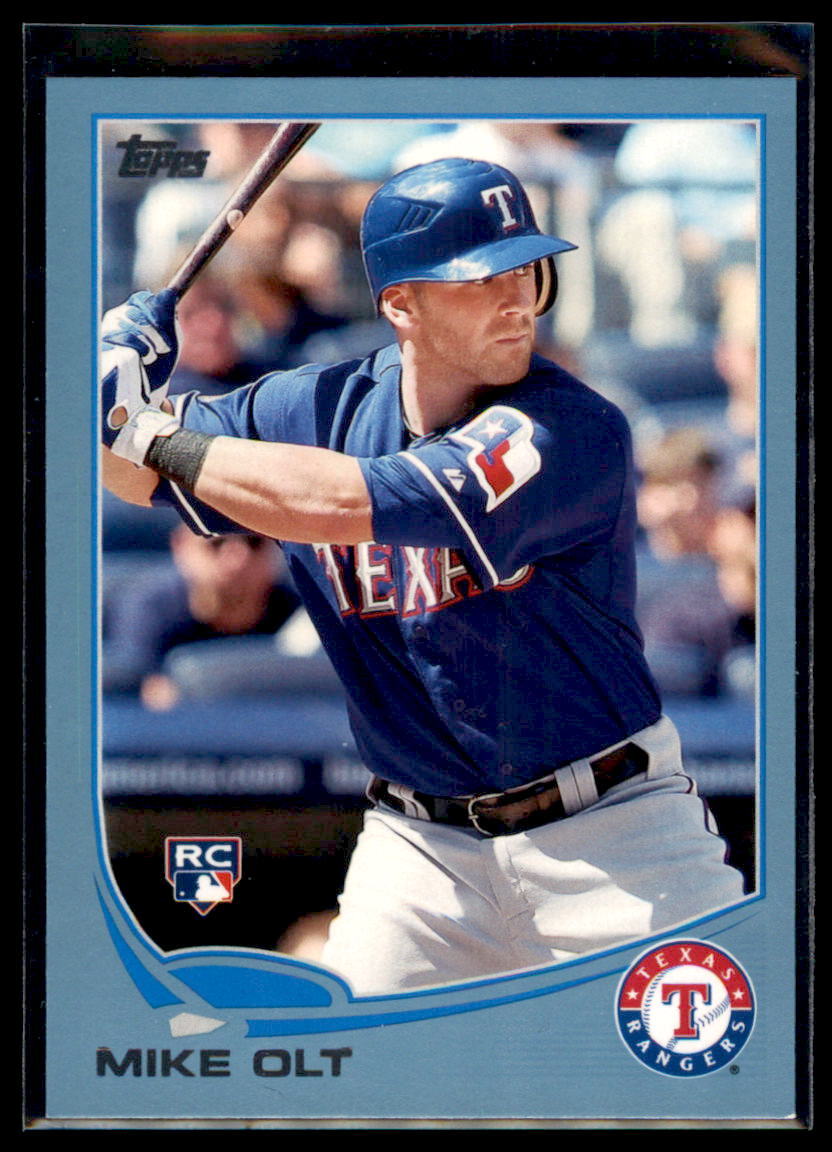 2013 Topps Walmart Blue Mike Olt RC #87 Texas Rangers
