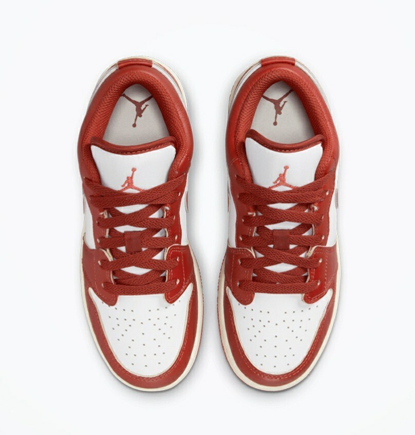 靴 Nike Air Jordan 1 Low SE WHITE DUNE 26.5 Air Jordan Men's 1 Low SE Sneakers in White/Dune Red/Vachetta Tan