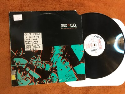 #ad #ad click click wet skin and curious eye lp 1987 belgium industrial synth goth album $37.00