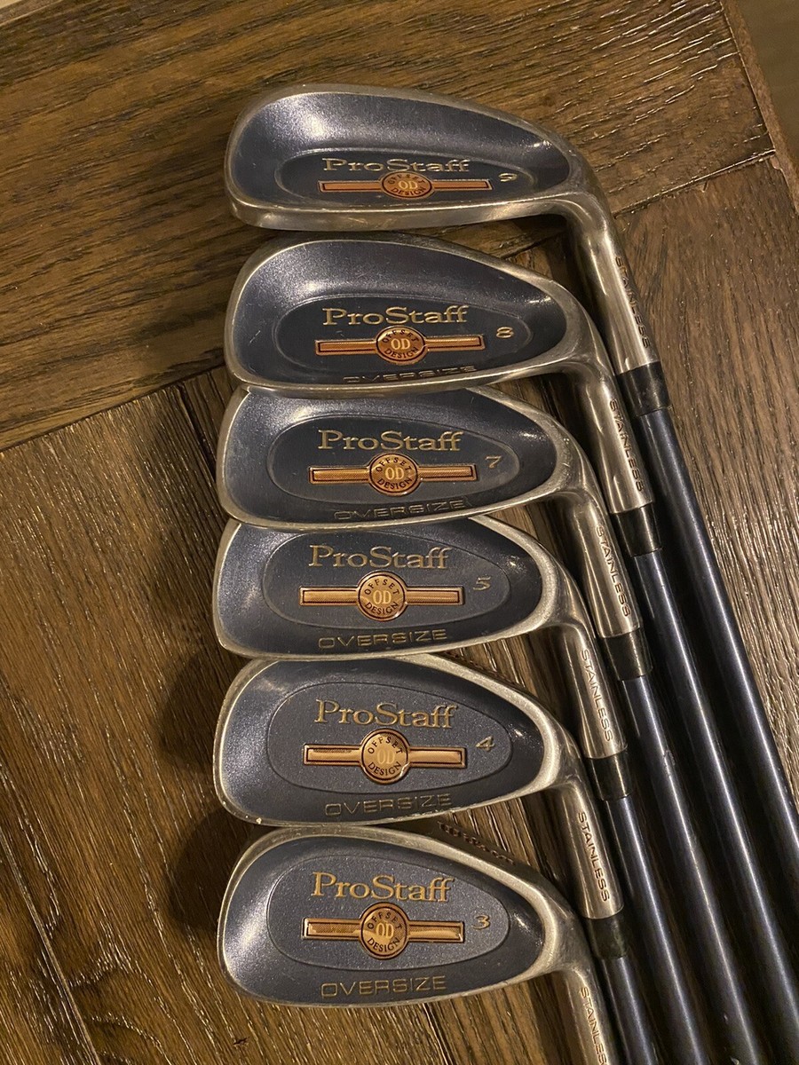 Wilson Prostaff Oversize Offset, 3 4 5 7 8 9, R-flex, mid