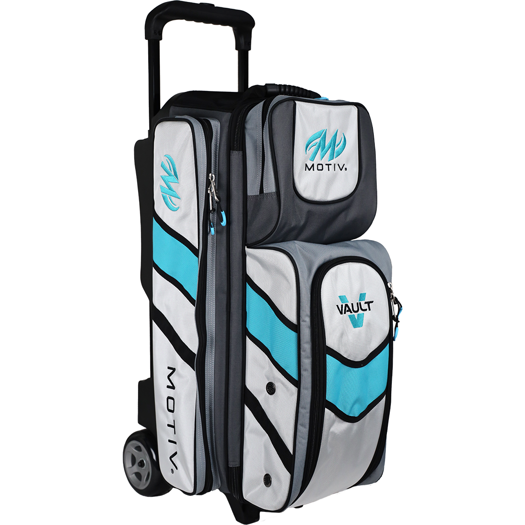 Motiv Vault Limited Edition 3 Ball Roller Bowling Bag Platinum eBay