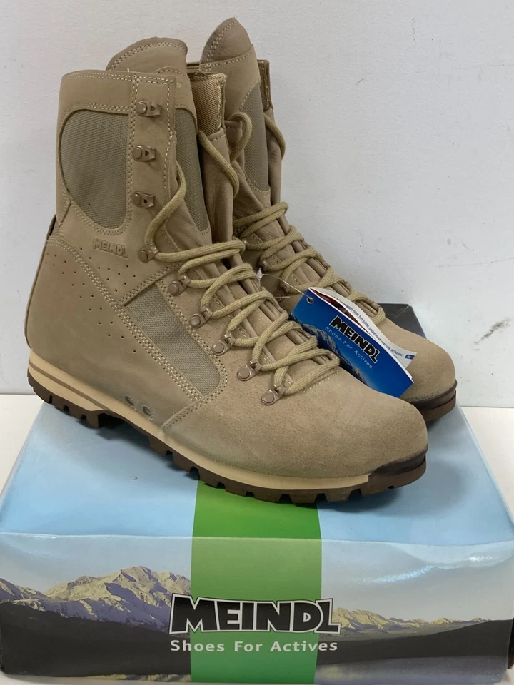 Gr. 49,5 Meindl Combat Jungle Army Boots - Bergstiefel Wanderschuhe Sommer 320-S