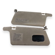 1994-2001 Acura Integra Driver Passenger Side Sun Visor Set Pair Gray