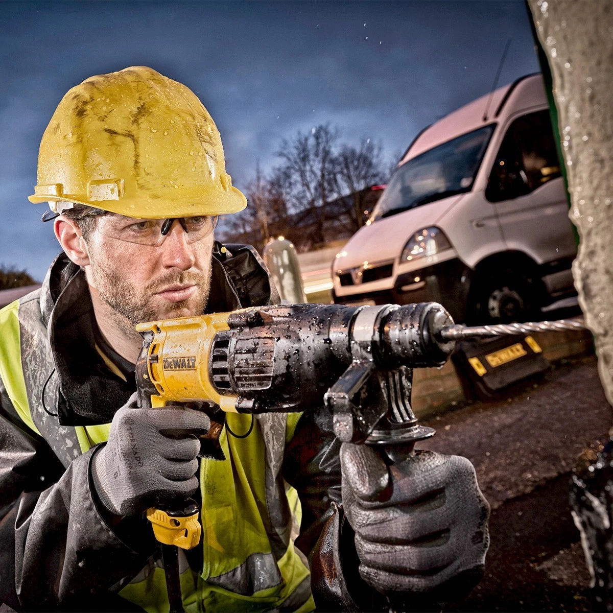 Dewalt drill hammer mode sale