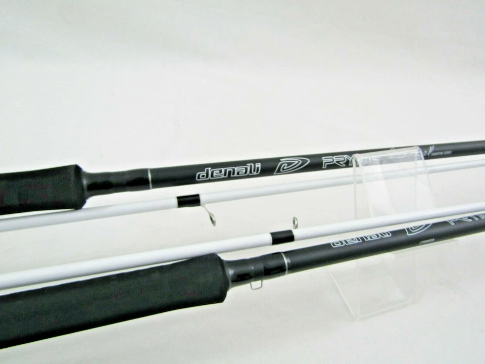 SET OF (2) DENALI NEW SERIES PRYME 12 FT TROLLING CRAPPIE ROD 2 PIECE P1201TR - Image 2 of 4