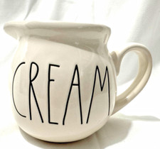 Rae Dunn Creamer Cream Pitcher by Magenta 4" Tall Ivory 181