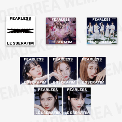 LE SSERAFIM JAPAN 1st Single FEARLESS Album Solo Jacket