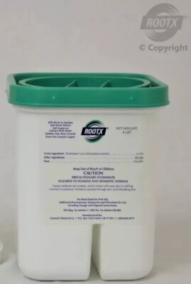 Rootx Foaming Sewer Line Root Killer Controls Roots 4lb Jar