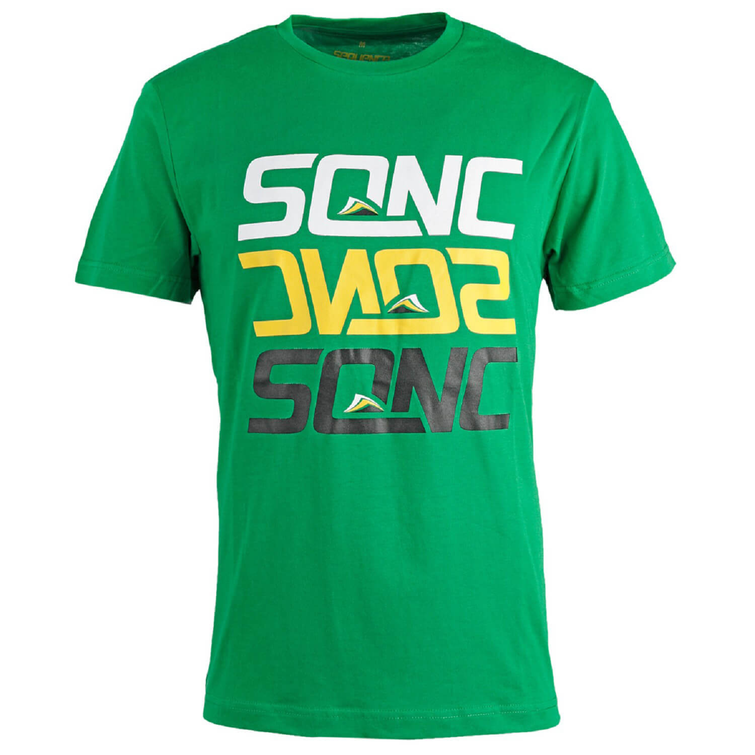 Футболка Sequence Twisted Herren от kelly grün mit Surf Motiv