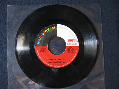 The Delegates Convention '72 [45 RPM Vinyl] | eBay