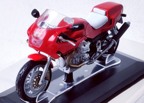 Motocicleta Clásica Starline 1/24 Moto Guzzi Daytona 1000 Roja - Imagen 7 de 8