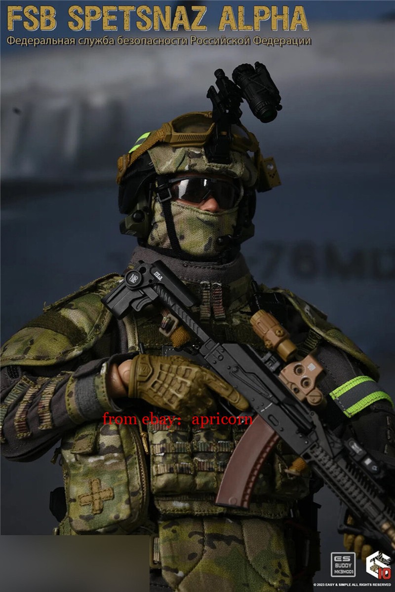Easy&Simple ES 26050R FSB Spetsnaz Alpha 1/6 Soldier Action Figure