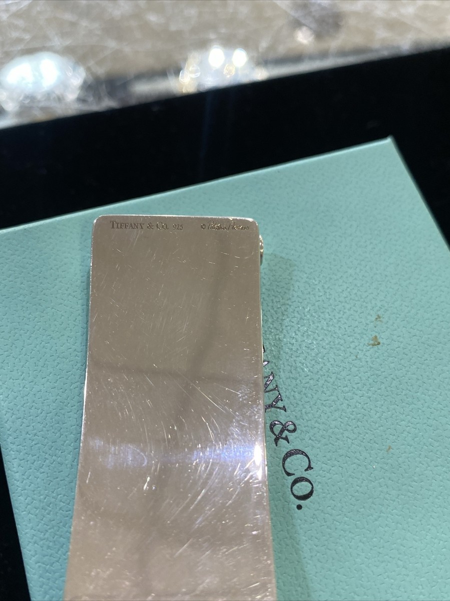 ティファニー　パロマ・ピカソ　マネークリップ Tiffany & Co Sterling Silver Paloma Picasso Roller Money