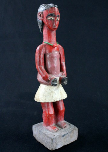 Art Africain - "Colon" Baoulé Baule Maternité - Pièce de Fécondité - 33,5 Cms - Photo 4 sur 11