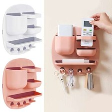 Floating Shelve for Bedside Shelf Accessory Organizer Wall Mount Self Stick On