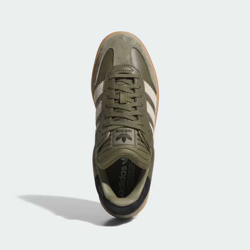 Mens adidas Samba XLG Shoes JQ2387 Olive Strata / Wonder