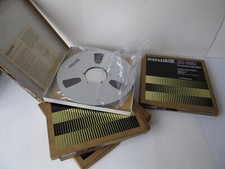 Lot Of 5 Maxell Ud 35-180 Reel To Reel Tapes 10.5" Metal Reel  ****