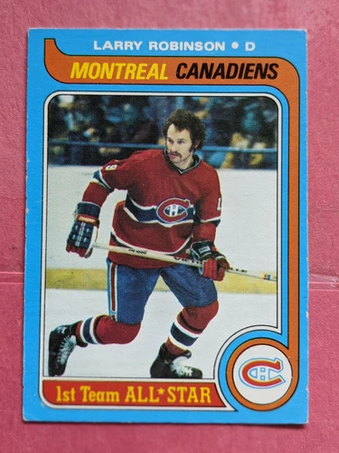1979-80 O-PEE-CHEE-LARRY ROBINSON-1ST TEAM ALL-STAR-MONTREAL CANADIENS