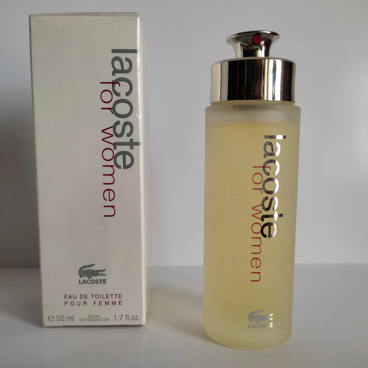 Lacoste for women EDT 50 ml pour femme Hard to find Discontinued