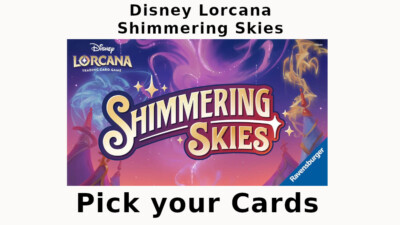 disney lorcana trading cards Amazon.com: Disney Lorcana Trading Card Game, Includes 2 Ready-to-Play  Decks Each Includes 1 Booster Pack, Plus 4 Additional Booster Packs and 1  Promo Card : Toys & Games