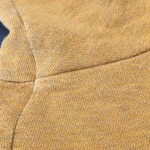 G STAR RAW Men's sz XL/Large Mustard Yellow MATTOW R Logo Print Sweatshirt Shirt - Picture 12 of 15