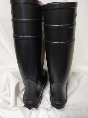 Seltene Stahlkappe Größe 29cm US11 Heavy Duty PVC Gummistiefel MARUGO Workers