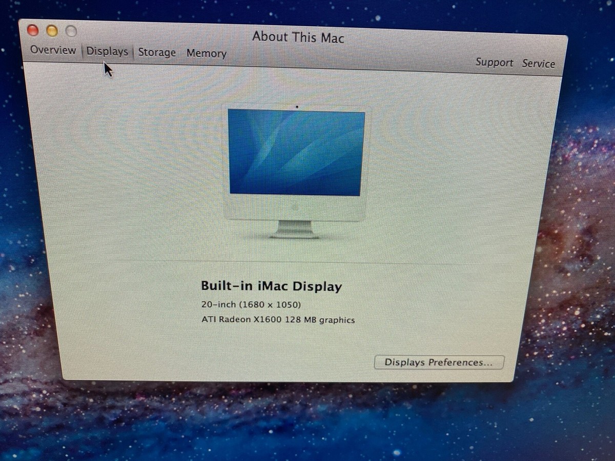 Apple iMac 20