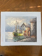 Hand Painted Oil Painting On Canvas 8" x 10"