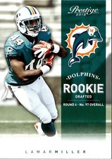 2012 Panini Prestige #243 Lamar Miller