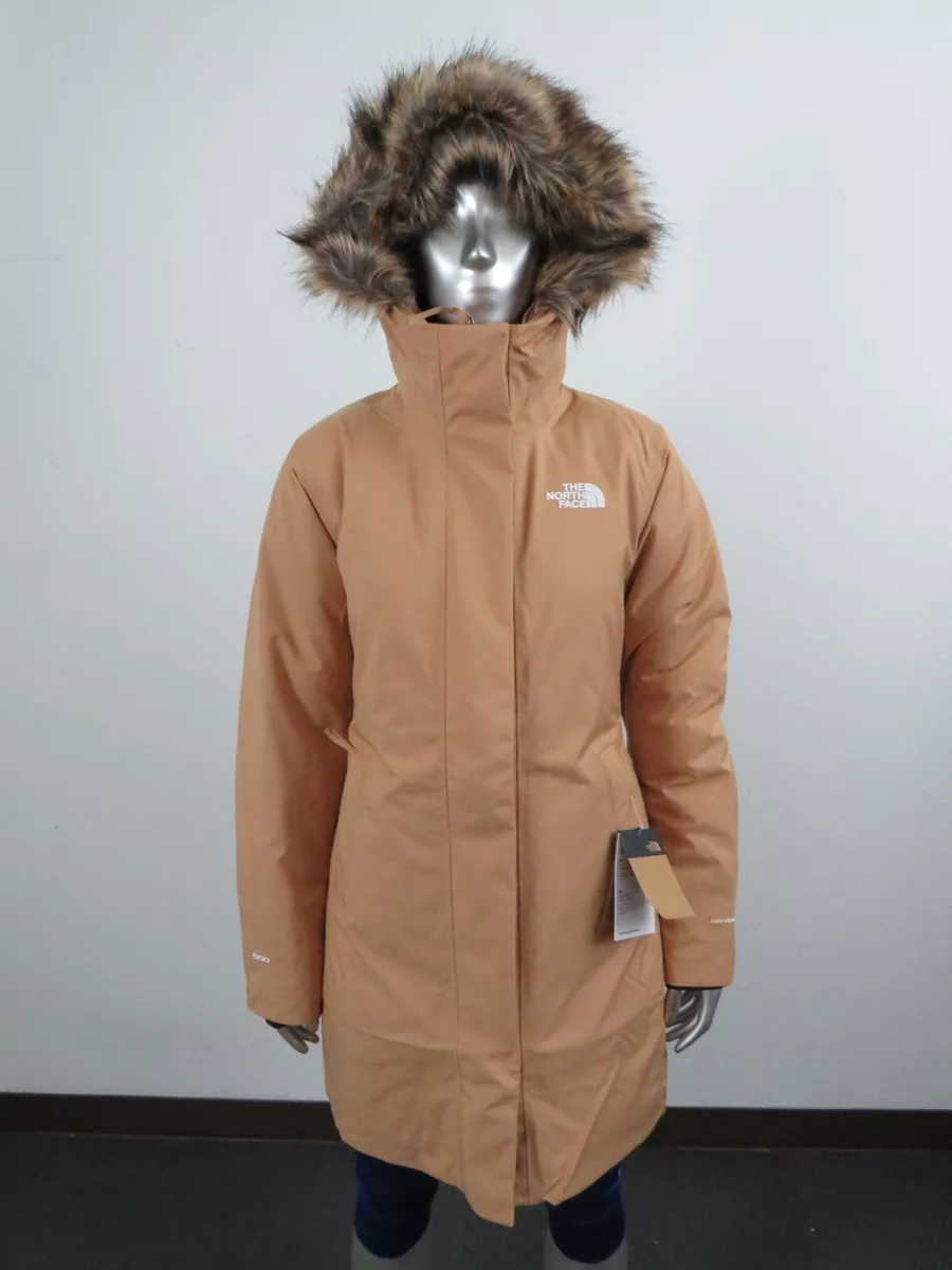 NWT Womens The North Face Arctic Parka Down Waterproof Warm Winter Jacket Almond