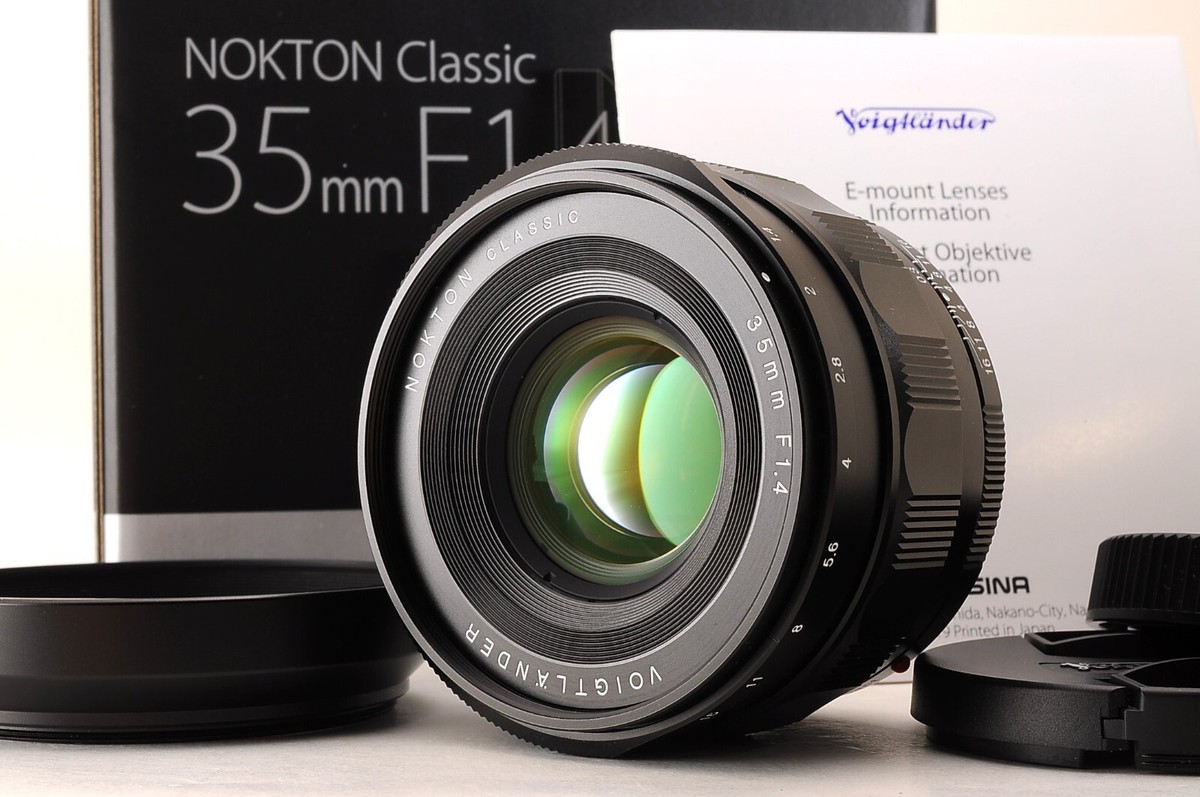 NOKTON CLASSIC35mm F1.4sonyE-mount Voigtländer Nokton NOKTON CLASSIC35mm F1.4sonyE-mount Voigtländer Nokton