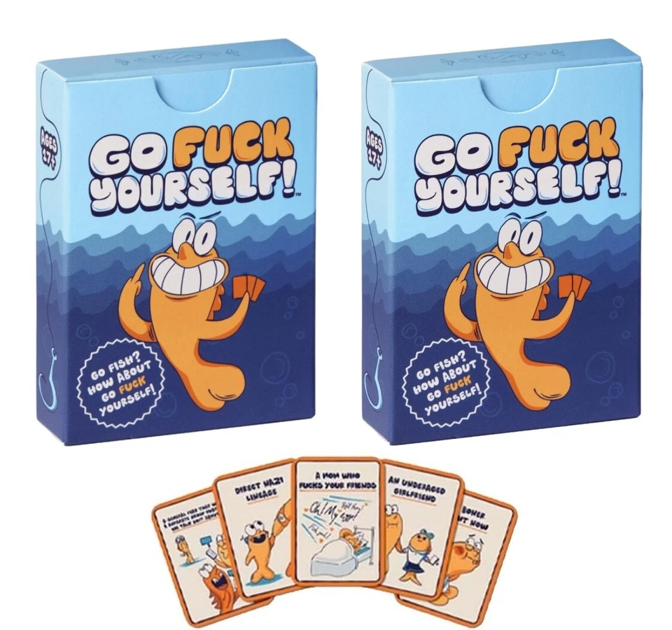 Go Fuc Yourself The Adult Go Fish Game You've Always Wanted Hilarious Card Game - image 2 of 4