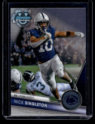 2023 BOWMAN CHROME UNIVERSITY NICK SINGLETON #114