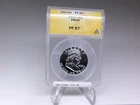 1959 ANACS Graded PF67 Proof 50C  Franklin Half Dollar USB9JS50