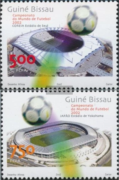 Série De 6 Timbres Guinée-Bissau 1978 - Mondial De Football Non Dentelés, Neufs