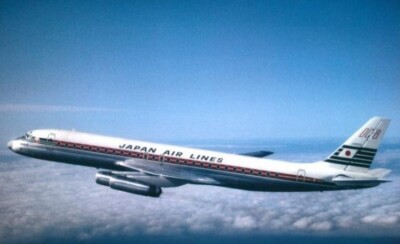 JAL Japan Airlines DC-8-62 JA8031 postcard | eBay