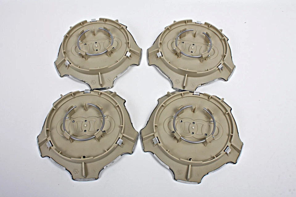 Tapacubos centrales de rueda originales Audi A6 C5 Allroad Quattro 2000-2005 tipo 1 17" 4x Foto 2 de 3