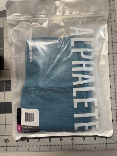Alphalete Women's Holo Leggings Vivid Blue Size XSmall CrossFit Gym Inseam 22" - Picture 2 of 5