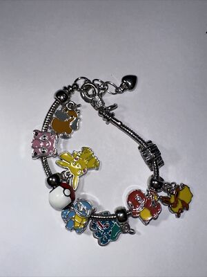 PIKACHU Pokemon Bettelarmband Freundschaftsarmband Sammlerstück Schmuck