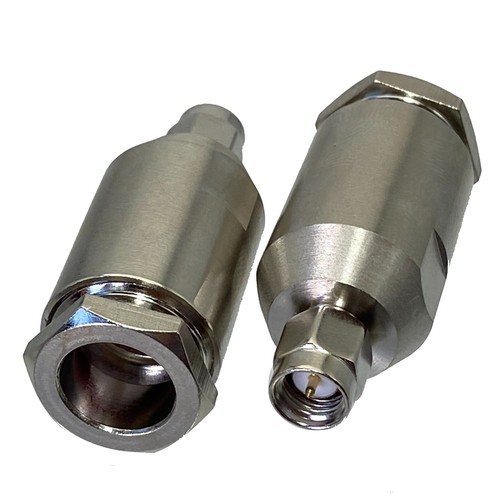 Conector SMA macho y hembra abrazadera RG316 RG174 / RG58 / RG8X / LMR400 RF coaxial - Imagen 11 de 11