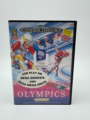 Winter Olympics SEGA Mega Drive Limited Edition Lillehammer 94 mit Anleitungen