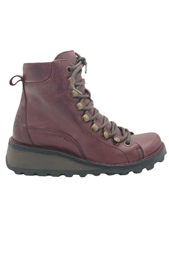 FLY London Lace-up Combat Ankle Boot 