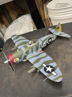 RARE-21st Century Toys P-47 THUNDERBOLT FIGHTER  -COL. SCHILLING  CLEAN 6309