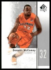 Demetri McCamey 2011-12 SP Authentic #21 Illinois Fighting Illini