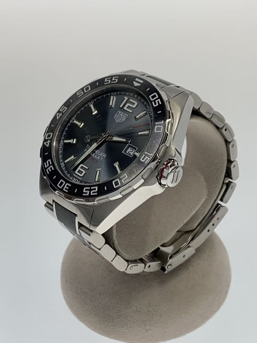 TAGHeuer Formula 1 Caliber 5 AT SS CE 43mm Stainless BLK SS November 2 2025 dail image 2