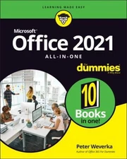 Office 2021 All-in-One For Dummies Paperback Peter Weverka